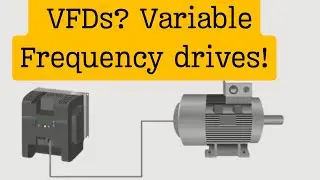 What is a VFD? PLCs with VFDs II Variable Frequency drives explained. @Tech Reveals