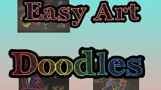 EasyArt/Doodle Drawing/Doodle Ideas for Beginners #easydoodle #doodleart #howtodraw