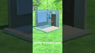 POLICE OFFICERS OFFICE🚔| The Sims 4 | 