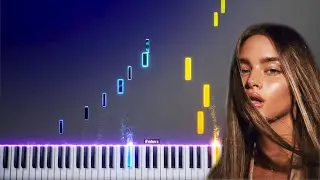 איך לנגן נועה קירל - יהלומים פסנתר (קאבר פסנתר) - BLING BLING (Prod by K-KOV) | Noa Kirel
