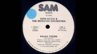 John Davis & The Monster Orchestra - Kojak Theme (1978)12'' Vinyl