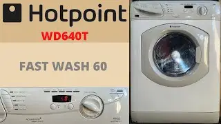 Hotpoint Aquarius+ WD640T Washer Dryer - [E] Fast Wash 60