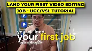 Land Your FIRST Video Editing Job: TikTok UGC/VSL Premiere Pro Tutorial