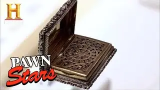 ANTIQUE SILVER BOXES PASS THE SMELL TEST (Season 8) | Pawn Stars