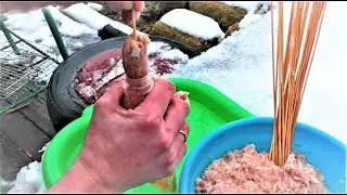 САМЫЙ БЫСТРЫЙ СПОСОБ приготовить ЛЮЛЯ-КЕБАБ! А Вы знали об этом?
