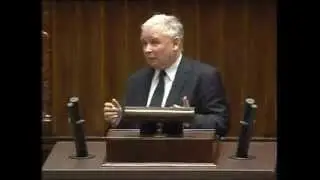 Jarosław Kaczyński do Tuska w Sejmie: ...Panie premierze daj pan spokój...