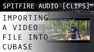 How To Import and Export Video Files In Cubase