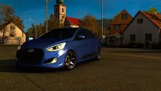 Hyundai Accent Blue 2010 - ETS2 [1.39] [Euro Truck Simulator 2]