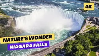 Niagara Falls Canada 4K || Breathtaking views of Niagara Falls on Canada Side that you can't miss!