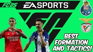 EA FC 25 - 🏆BEST🏆 🇵🇹FC PORTO & SL Benfica🇵🇹 Formation, Tactics and Instructions