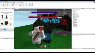 ZF Project, Twin Swords demo [Roblox Games Design/Demonstration]