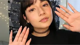 ASMR Finger Flutters, Nail Tapping & Mouth Sounds