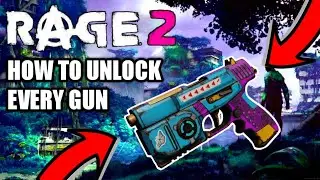 Rage 2: How to unlock every gun! Rage 2 weapon locations and ark locations!