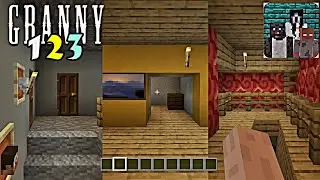 Granny Mixed: Granny 1, Granny 2, Granny 3 Mixed In Minecraft!