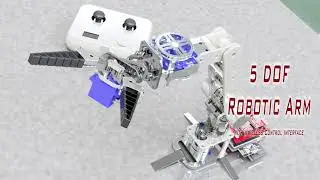 3D Printed 5 DOF Robotic Arm