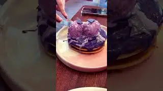 Кафе Conversation,панкейки «Гарри Поттер» с мороженым, курица карри с бататом,латте. #shortvideo