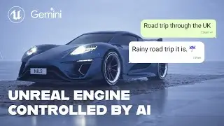 Using Gemini AI to Control a 3D Scene in Unreal Engine