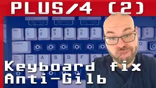 Retro | Tastatur defekt und vergilbt: Reparatur + Retro Brighting für den Plus/4 | Teil 2