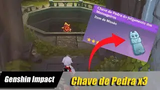 Genshin Impact Chave de Pedra do Julgamento dos Mensageiros