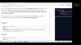 Leetcode 213. House Robber II. Dynamic Programming. Python