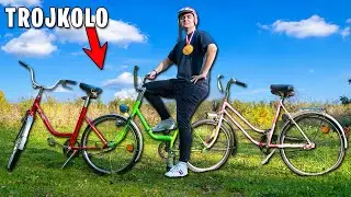 Postavil jsem Trojkolo a Sjel s ním Největší Kopec! (špatný nápad)