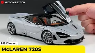 Unboxing of McLaren 720S 1:18 Composite Diecast by AUTOart Models (4K)
