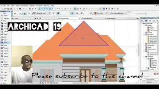 Roofing walls of different heights in ArchiCAD 19