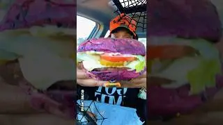 Trying Burger King’s NEW Adam’s Family meal! #burgerking #bk #halloween #adamsfamily #shorts #burger