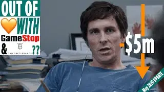 Michael Burry SELLS Gamestop (+$3m) & Tailored Brands (-$5m). How corona TRANSFORMED hedge funds.
