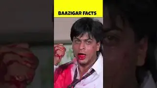 BAAZIGAR movie unknown facts | Cinema Shala | #srk #baazigar #shorts