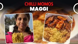 Chilli 🌶 MOMO Maggi Recipe 🔥🔥🔥 | 30 Days Maggi Challenge - Day 5 | So Saute