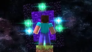 How Steve Traveled to the 4th Dimension in Minecraft [Animated]