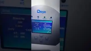 Инвертор DEYE не подключается к генератору через стабилизатор, подскажите что делать !