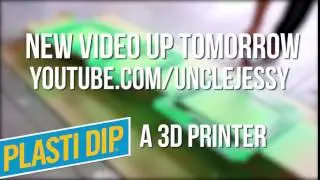 Plasti Dipping your 3D Printer Teaser