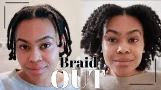My Braidout Routine