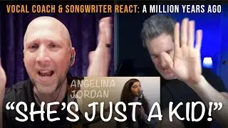 Angelina Jordan Reaction - A Million Years Ago | Vocal Coach & Songwriter React & Analyze
