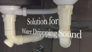 How to stop gurgling noise at Kitchen Sink