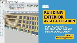 (1/3) Building Exterior Area Calculation