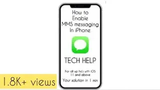 How to enable MMS messaging in iPhones