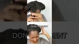 La difficulté avec le quotidien des cheveux 4C