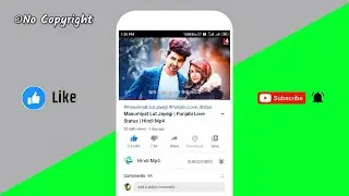 (No Copyright) Green Screen Subscribe Intro | Chroma key | kinemaster | Nice Techno