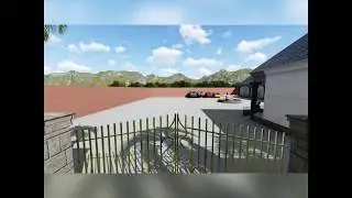 Lumion 8 animation render of a conventional  school development.