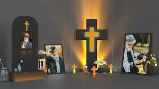 Funeral Flower Card | After Effects | After Effects project