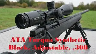 ATA Turqua Synthetic Black Adjustable in 308, possibly the best budget rifle I have ever used