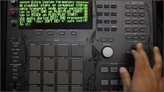 120.  MPC3000 Vailixi Extra System Parameter Menu