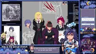 【PIXEL ART】 Drawing OCs in New Personal Piece 🌙 || Pt. 5
