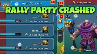 Lords Mobile - RALLY PARTY CRASHED
