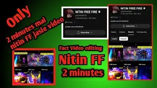 2 Minutes Mai Nitin Free Fire Jasie videos banaye ||