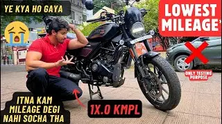 Harley Davidson X440 Ka LOWEST MILEAGE TEST In City Itna Kam Degi Nahi Socha Tha Bhai "MUST WATCH"