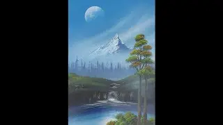 Spray paint art - Beautiful nature - made by street artist